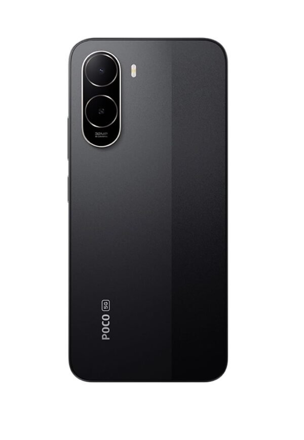 POCO C85x 5G Smartphone, Elite Black, 6.9 Inch Display, 32MP Dual AI Camera, 6300mAh Battery, 64GB Storage, 4GB RAM, Android 16